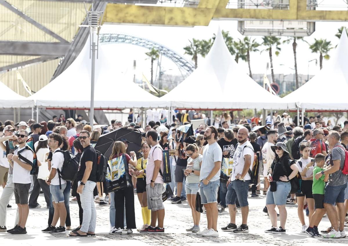 Imagen secundaria 1 - San Diego Comic-Con Málaga recupera su ritmo habitual tras el colapso de la mañana por la afluencia masiva